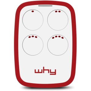 Why Evo Granade Red - Τηλεχειριστήριο σταθερών & κυλιόμενων συχνοτήτων Τηλεχειριστήρια γκαραζόπορτας Onetrade